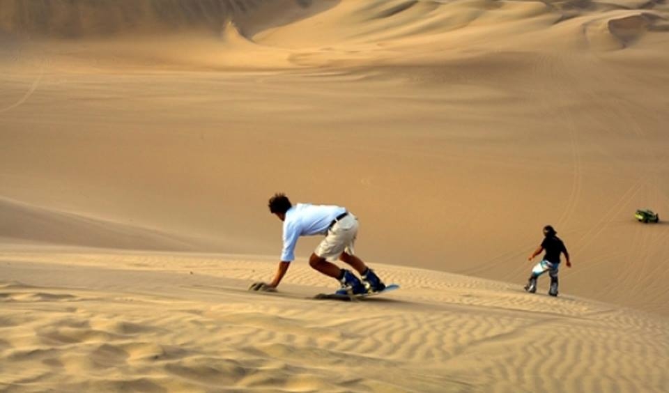 Sandboarding In Gumuk Pasir Parangkusumo Yogyakarta