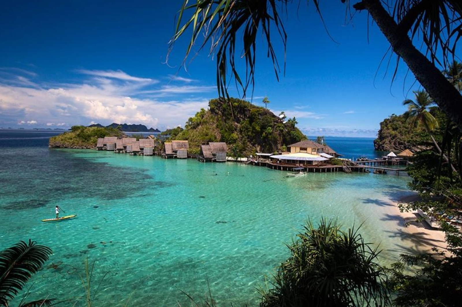 Raja Ampat Islands Panorama Destination - Cara Melukis